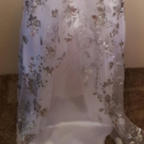 Custom Order Winter Wonderland Lace Wedding Gown